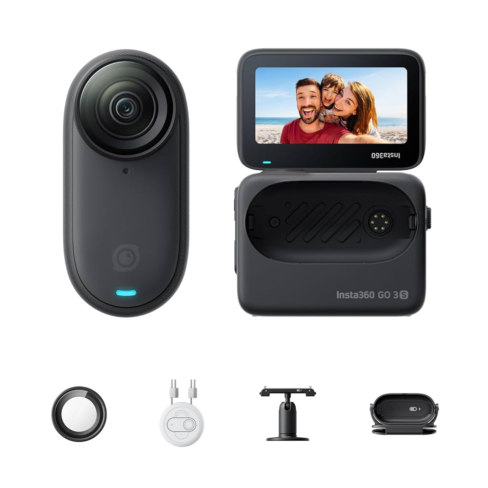 Amazon.co.jp: Insta360 GO 3S - 4K小型ウェアラブルVlogビデオ